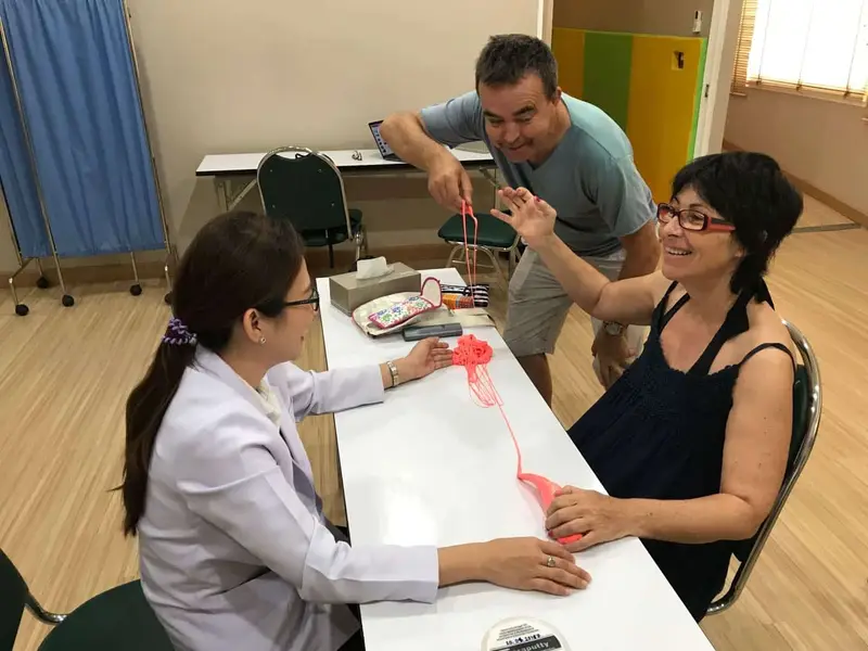 Pacienta cu scleroză laterală primară la al treilea tratament cu celule stem
